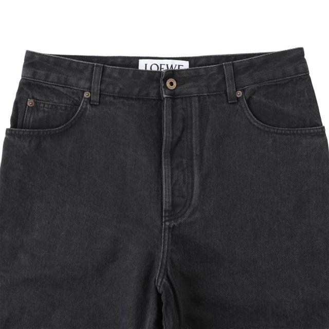 ロエベ LOEWE ボタンフライジーンズ バギージーンズ メンズ ANAGRAM BAGGY JEANS_2