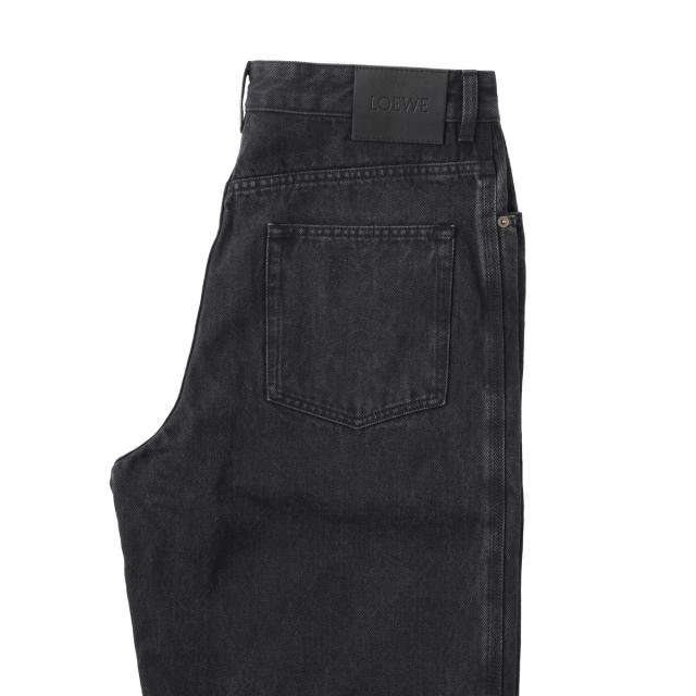 ロエベ LOEWE ボタンフライジーンズ バギージーンズ メンズ ANAGRAM BAGGY JEANS_3
