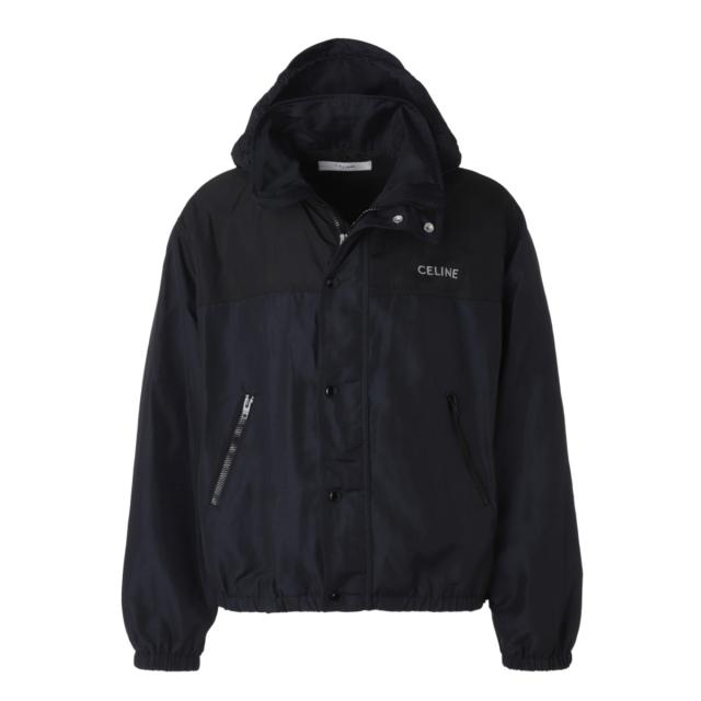 [あす着] セリーヌ CELINE フーデッド ブルゾン ウィンドブレーカー メンズ WINDBREAKER