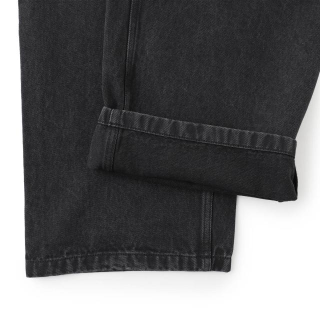 ロエベ LOEWE ジップフライジーンズ バギージーンズ レディース ANAGRAM BAGGY JEANS AF_6