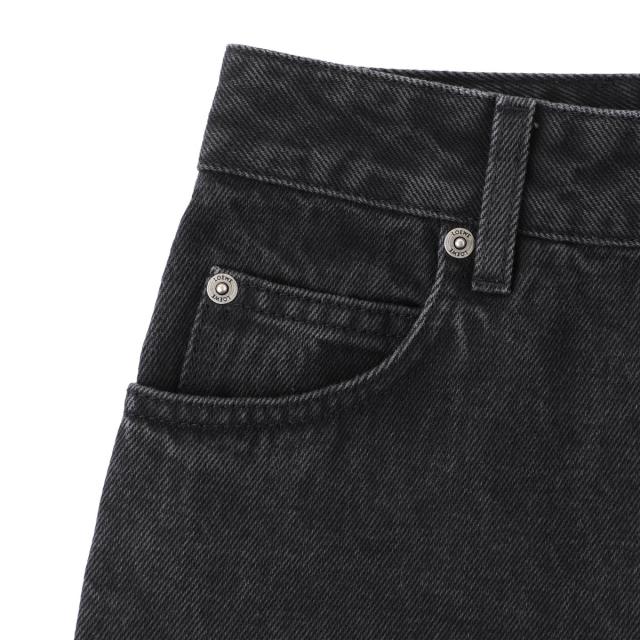 ロエベ LOEWE ジップフライジーンズ バギージーンズ レディース ANAGRAM BAGGY JEANS AF_7