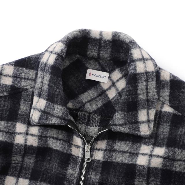 モンクレール MONCLER シャツジャケット メンズ LONG SLEEVE TARTAN SHIRT_3