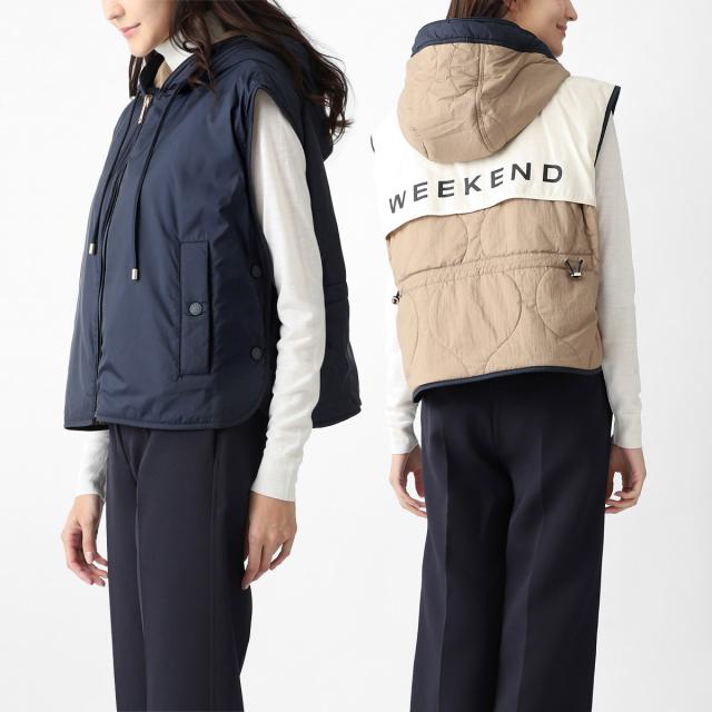 [あす着] ウィークエンドマックスマーラ WEEKEND Max Mara 中綿入り ベスト ジレ レディース LEVANTE