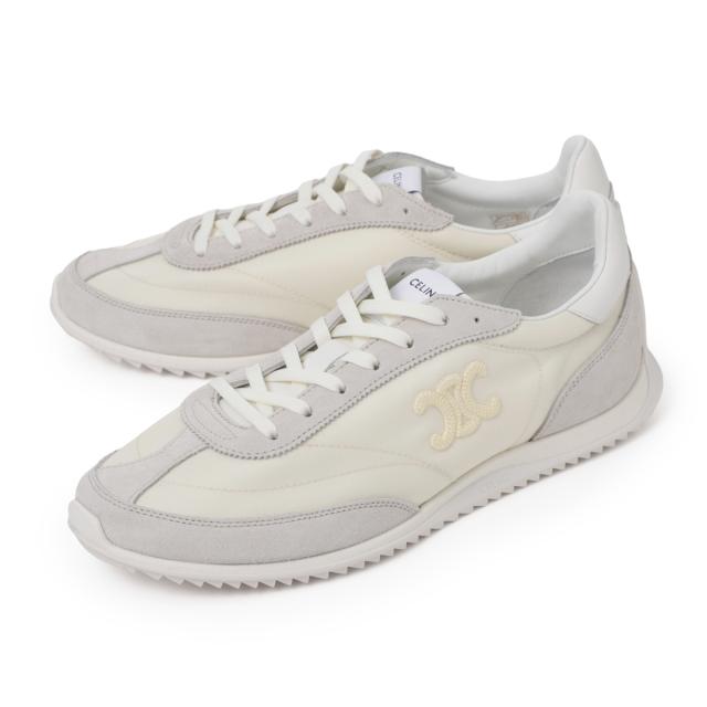 [あす着] セリーヌ CELINE スニーカー レディース CELINE RACER LOW TOP SNEAKER WITH TRIOMPHE