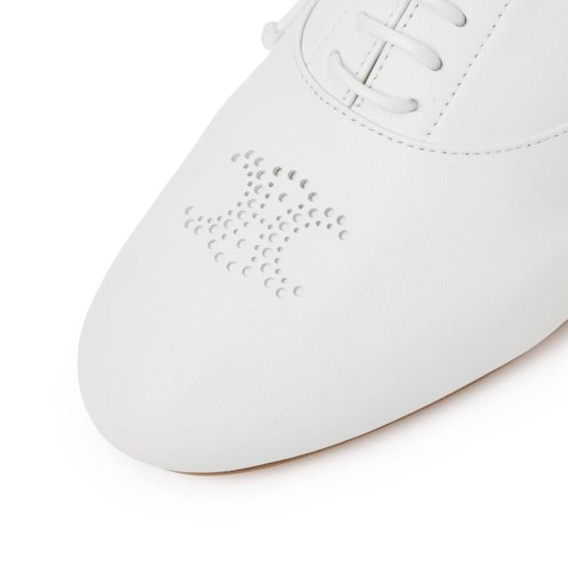 あす着] セリーヌ CELINE レースアップシューズ フラットシューズ