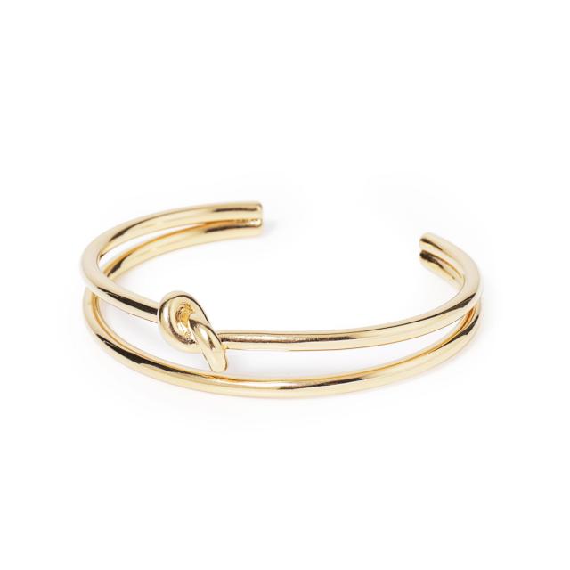 セリーヌ CELINE バングル ブレスレット レディース KNOT DOUBLE CUFF
