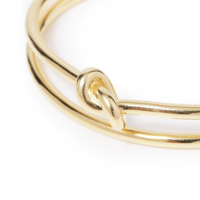 セリーヌ CELINE バングル ブレスレット レディース KNOT DOUBLE CUFF_3