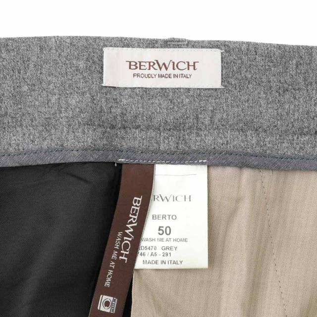 [あす着] ベルウィッチ BERWICH スラックス ウールパンツ メンズ BERTO LIGHT MELANGE WOOL ベルウィッチ BERWICH スラックス ウールパンツ メンズ BERTO LIGHT