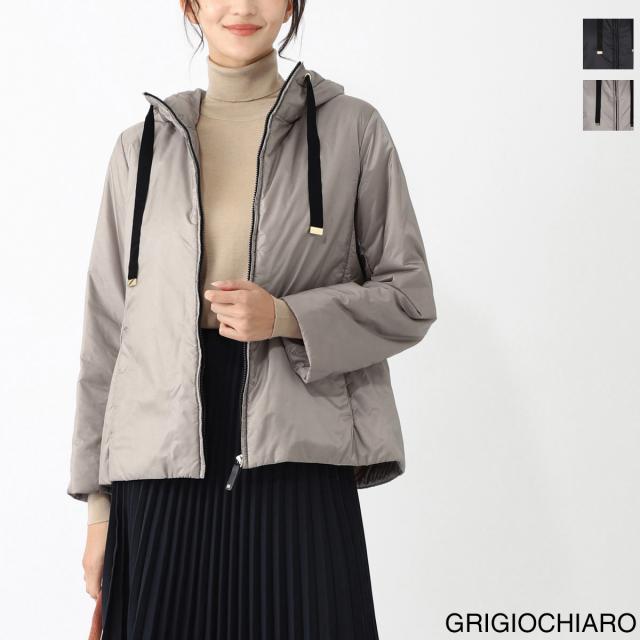 [あす着] マックスマーラ ザ・キューブ MAX MARA THE CUBE フーデッド ブルゾン レディース GREENH