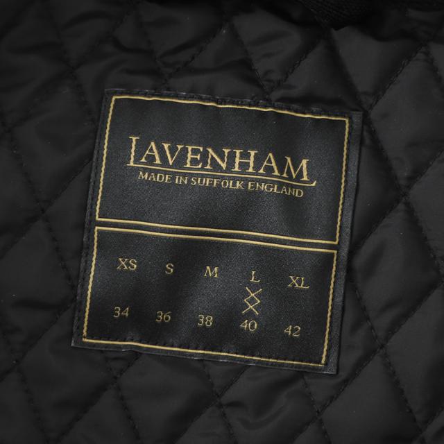 ラベンハム LAVENHAM キルティングジャケット ボンバージャケット メンズ Black Edition Lightweight Zipped Bomber Jacket_10