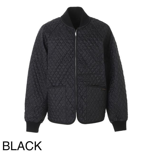 ラベンハム LAVENHAM キルティングジャケット ボンバージャケット メンズ Black Edition Lightweight Zipped Bomber Jacket_12