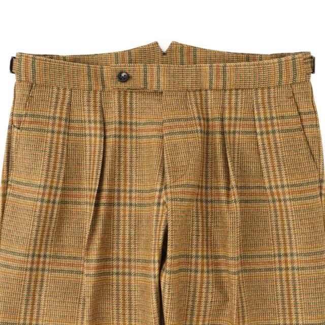 ベルウィッチ BERWICH ツープリーツ スラックス ウールパンツ メンズ