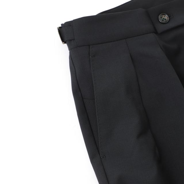 あす着] ベルウィッチ BERWICH ツープリーツ スラックス ウールパンツ