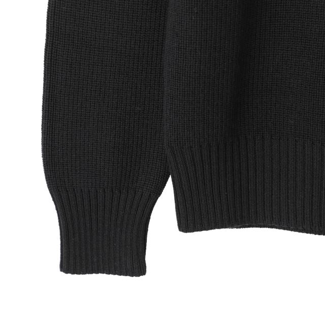 グランサッソ Gran Sasso ハーフジップニット メンズ LUPO M/L ZIP_7