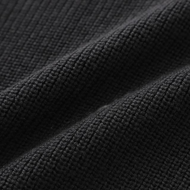 グランサッソ Gran Sasso ハーフジップニット メンズ LUPO M/L ZIP_8