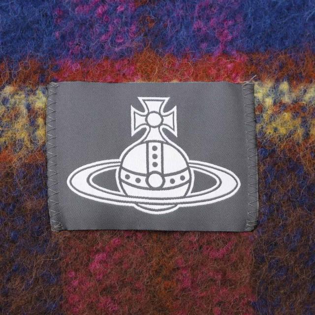 ヴィヴィアンウエストウッド Vivienne Westwood マフラー レディース CHUNKY TARTAN SCARF_5
