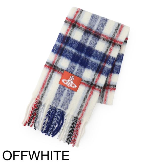 ヴィヴィアンウエストウッド Vivienne Westwood マフラー レディース CHUNKY TARTAN SCARF_13
