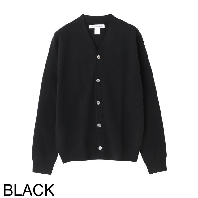 あす着] コム デ ギャルソン COMME des GARCONS Vネック カーディガン