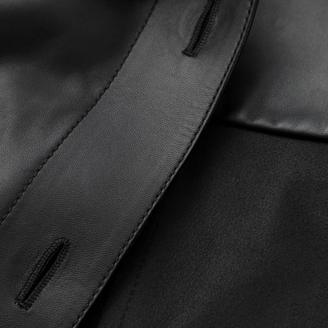 ロエベ LOEWE レザージャケット レディース TURN-UP JACKETの通販はau