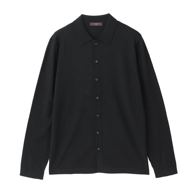 ザノーネ ZANONE 長袖ニットシャツ メンズ CAMICIA_1