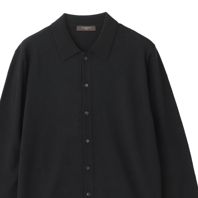 ザノーネ ZANONE 長袖ニットシャツ メンズ CAMICIA_5