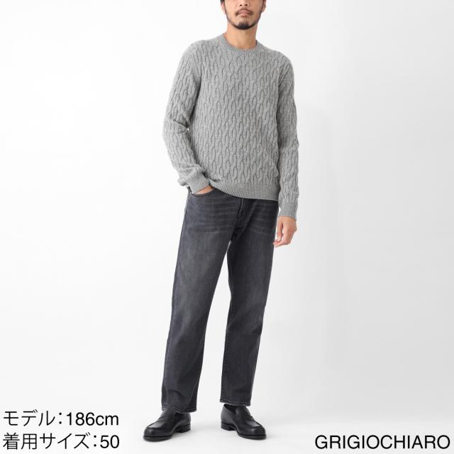 ザノーネ ZANONE クルーネックニット メンズ GIRO_3