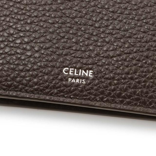 セリーヌ CELINE 2つ折り財布 小銭入れ付き メンズ BI-FOLD WALLET WITH COIN_6