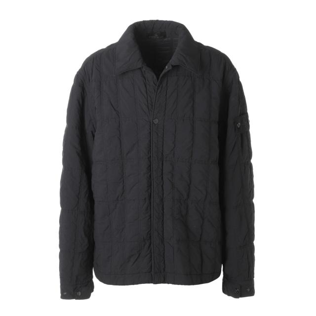 [あす着] ストーンアイランド STONE  中綿入り ジャケット コーチジャケット 4100099 NYLON SMERIGLIATO_STONE  GHOST