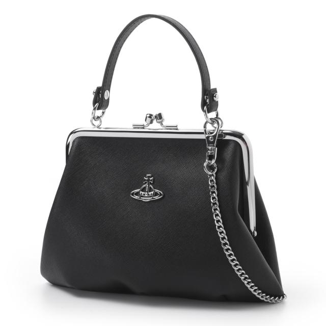 [あす着] ヴィヴィアンウエストウッド Vivienne Westwood ショルダーバッグ 2WAY がま口バッグ レディース GRANNY FRAME PURSE