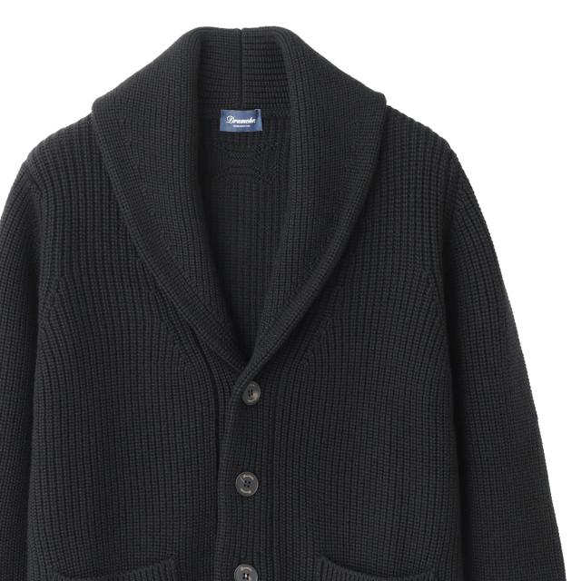 ドルモア DRUMOHR カーディガン ショールカラー カーディガン メンズ CARDIGAN COLLO A SCIALLE ML_4