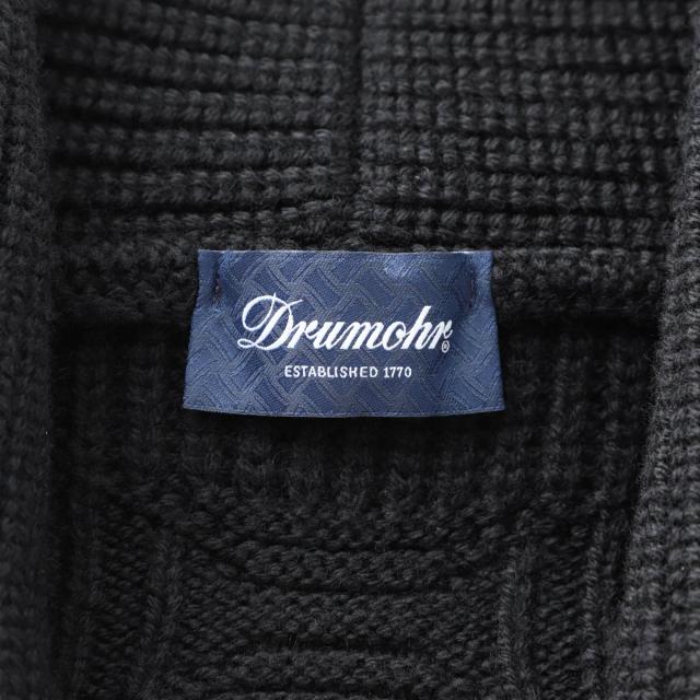 ドルモア DRUMOHR カーディガン ショールカラー カーディガン メンズ CARDIGAN COLLO A SCIALLE ML_12