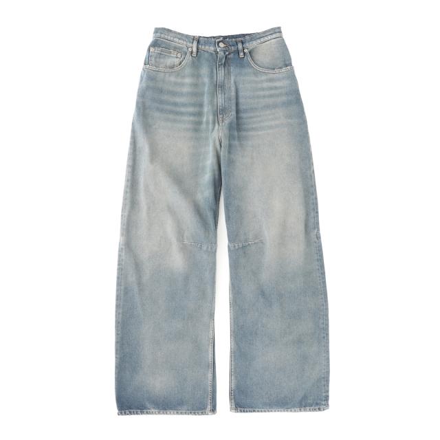 [あす着] エムエム 6 メゾンマルジェラ MM6 Maison Margiela ジップフライジーンズ メンズ WIDE-LEG JEANS
