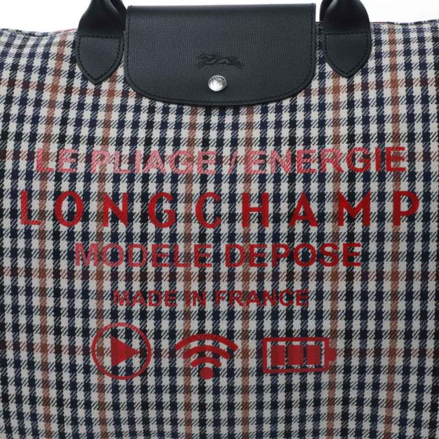 [あす着] ロンシャン LONGCHAMP トートバッグ 2WAY トラベルバッグ LE PLIAGE PIED DE POULE TRAVEL BAG L ル プリアージュ トラベル L あす着] ロンシャン LONGCHAMP トートバッグ 2WAY トラベルバッグ LE