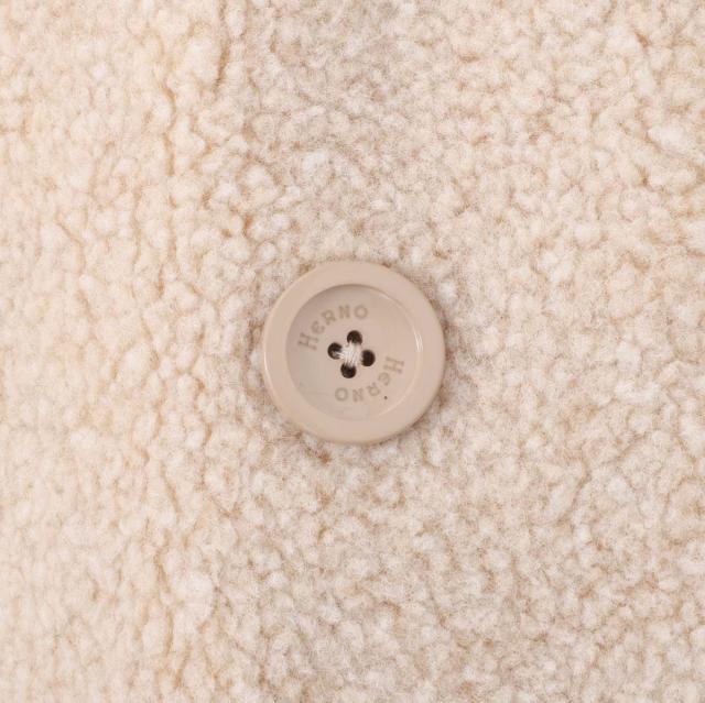 ヘルノ HERNO ロングコート ファーコート レディース MELANGE TEDDY メランジテディコート_6