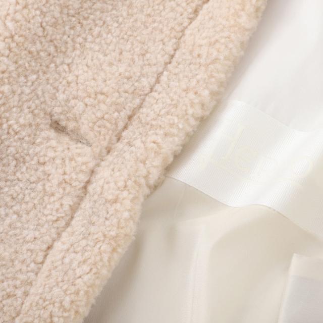 ヘルノ HERNO ロングコート ファーコート レディース MELANGE TEDDY メランジテディコート_11