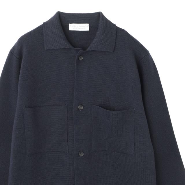 フィリッポ デ ローレンティス FILIPPO DE LAURENTIIS 長袖ニットシャツ オーバーシャツ メンズ CAMICIA OVER ML_4
