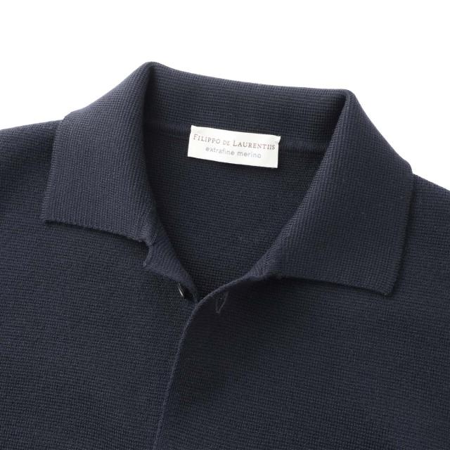 フィリッポ デ ローレンティス FILIPPO DE LAURENTIIS 長袖ニットシャツ オーバーシャツ メンズ CAMICIA OVER ML_5