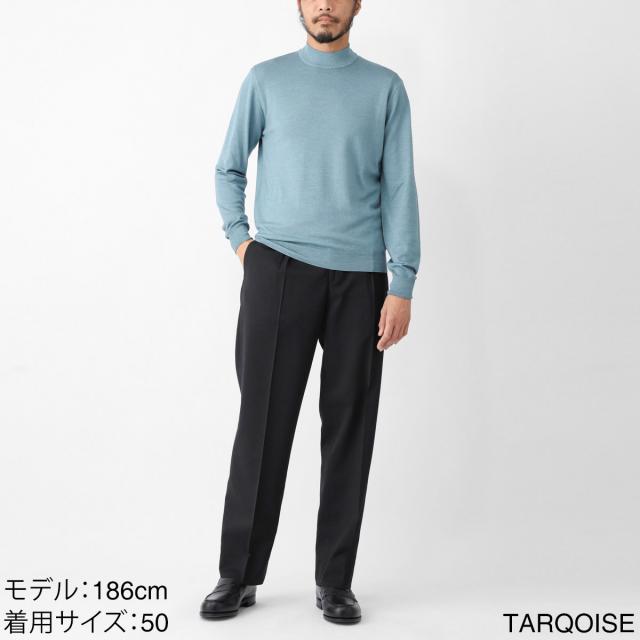 フィリッポ デ ローレンティス FILIPPO DE LAURENTIIS モックネック ニット メンズ LUPETTO ML NUVOLA_2