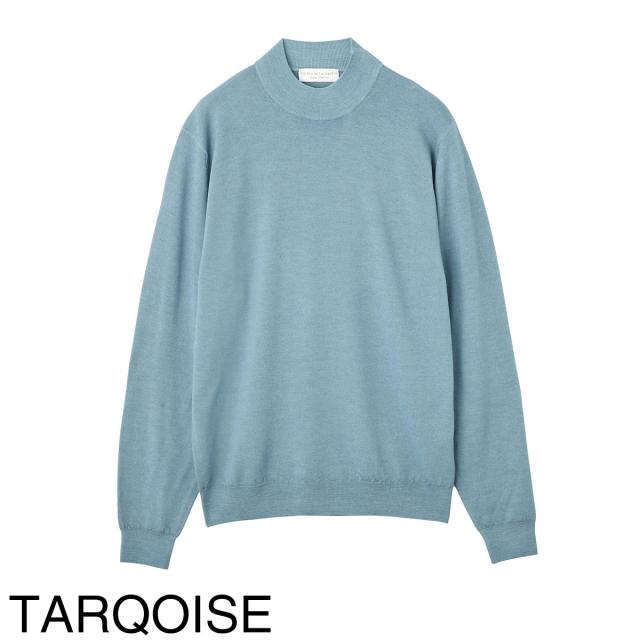 フィリッポ デ ローレンティス FILIPPO DE LAURENTIIS モックネック ニット メンズ LUPETTO ML NUVOLA_8