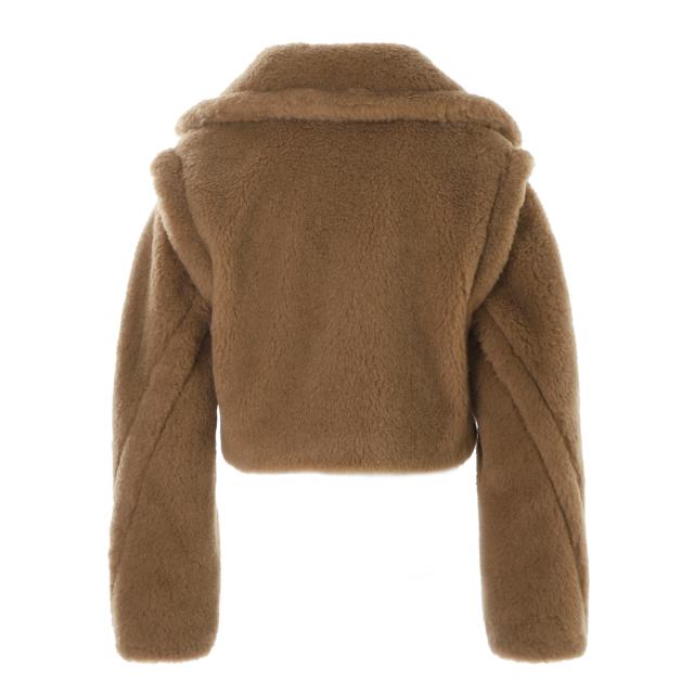 マックスマーラ Max Mara ショートコート テディベアコート 2WAY SANTOS サントス テディベア 2WAY クロップド ジャケット_2