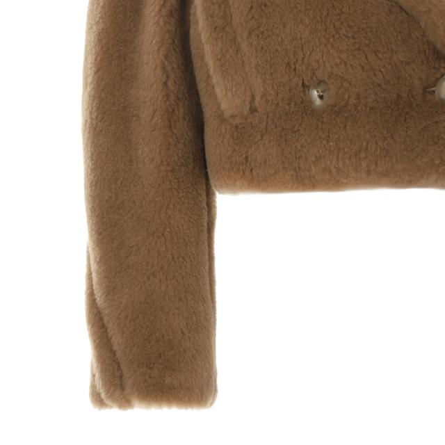 マックスマーラ Max Mara ショートコート テディベアコート 2WAY SANTOS サントス テディベア 2WAY クロップド ジャケット_6