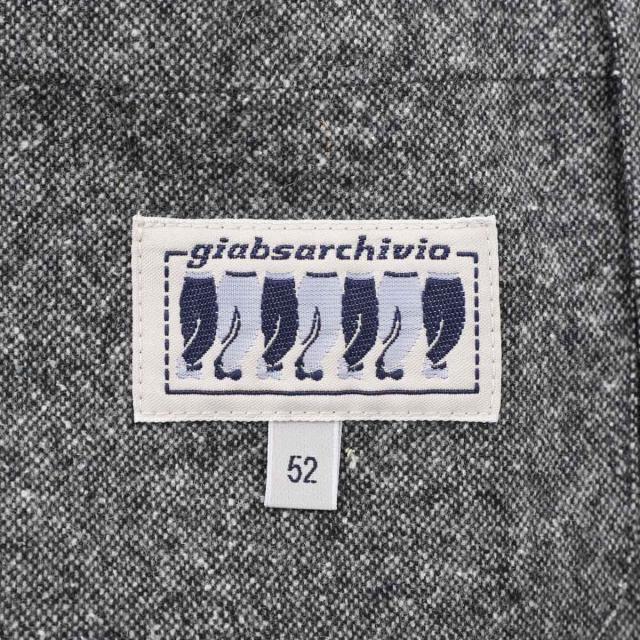 ジャブス アルキヴィオ GIAB'S ARCHIVIO 2つボタン イージージャケット シングルジャケット メンズ STROZZI/L_11