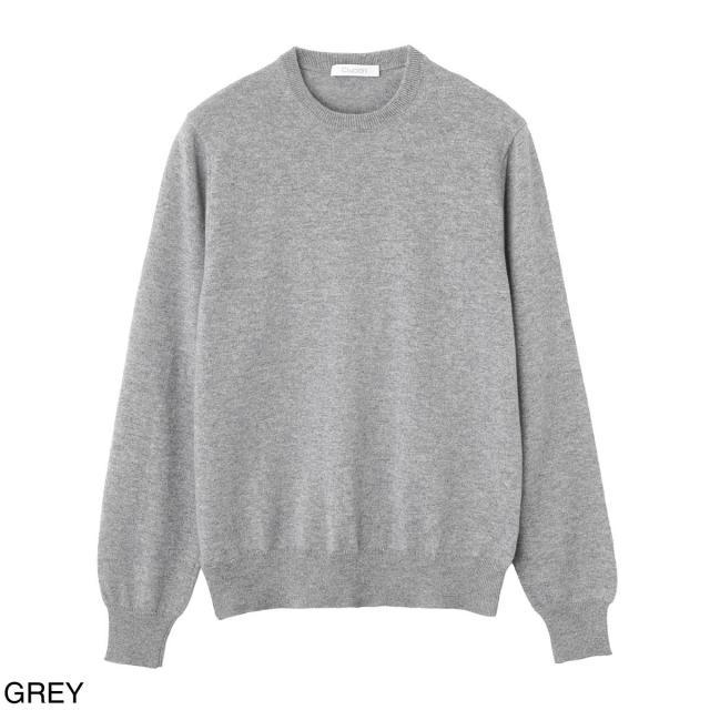 クルチアーニ Cruciani カシミヤ100％ クルーネックニット メンズ GIROCOLLO M/L