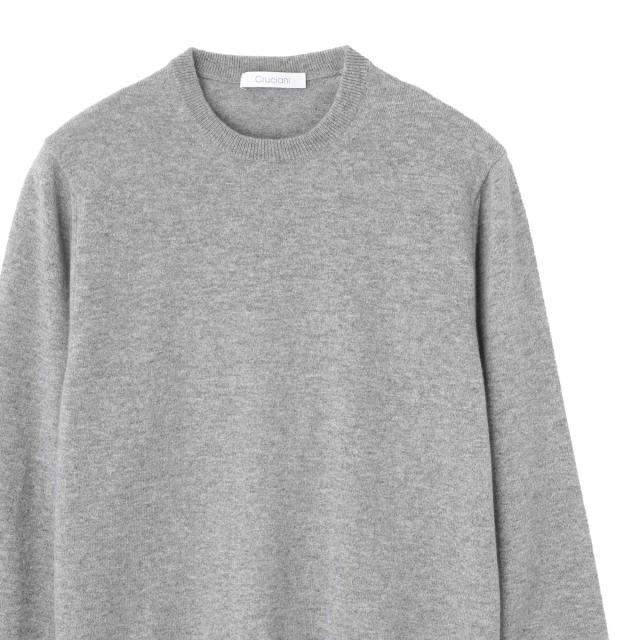 クルチアーニ Cruciani カシミヤ100％ クルーネックニット メンズ GIROCOLLO M/L