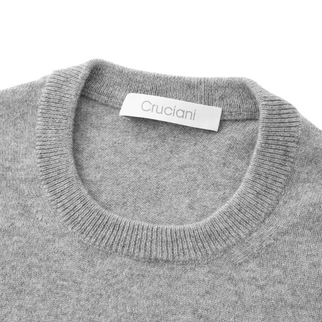 クルチアーニ Cruciani カシミヤ100％ クルーネックニット メンズ GIROCOLLO M/L