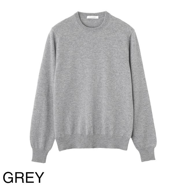 クルチアーニ Cruciani カシミヤ100％ クルーネックニット メンズ GIROCOLLO M/L