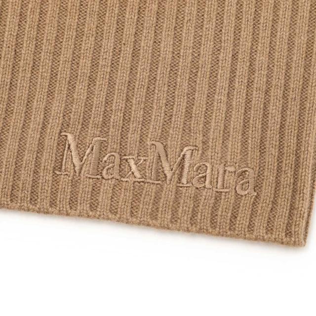 マックスマーラ Max Mara バラクラバ フードウォーマー レディース ROMANA カシミヤ ケーブル編み ロゴ刺繍_4