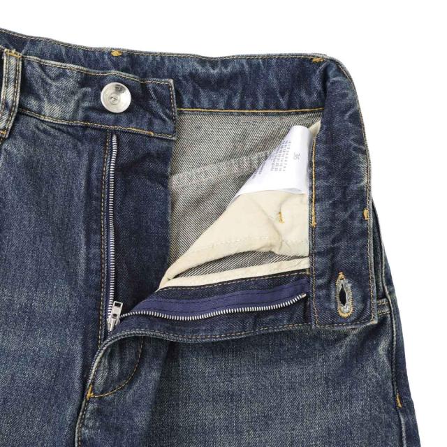 メゾンマルジェラ Maison Margiela ジップフライジーンズ レディース CUT-OUT JEANSスラッシュディテール カットアウト_3