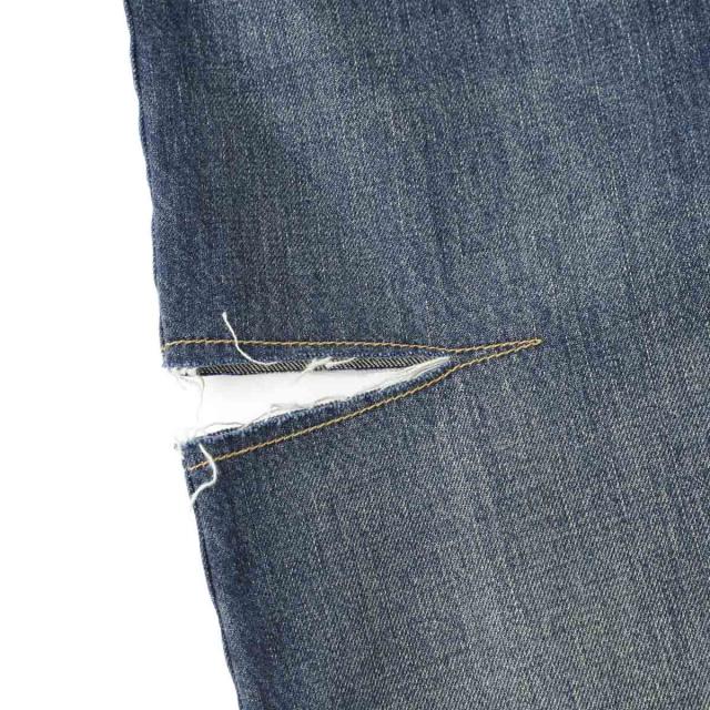 メゾンマルジェラ Maison Margiela ジップフライジーンズ レディース CUT-OUT JEANSスラッシュディテール カットアウト_9