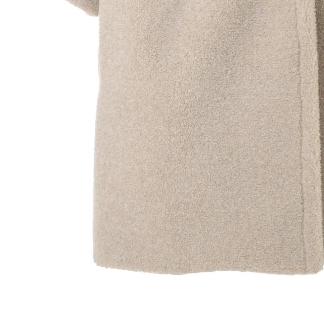 ヘルノ HERNO ダブルブレストコート レディース MELANGE TEDDY メランジテディコート 7分袖ダブルコート_8